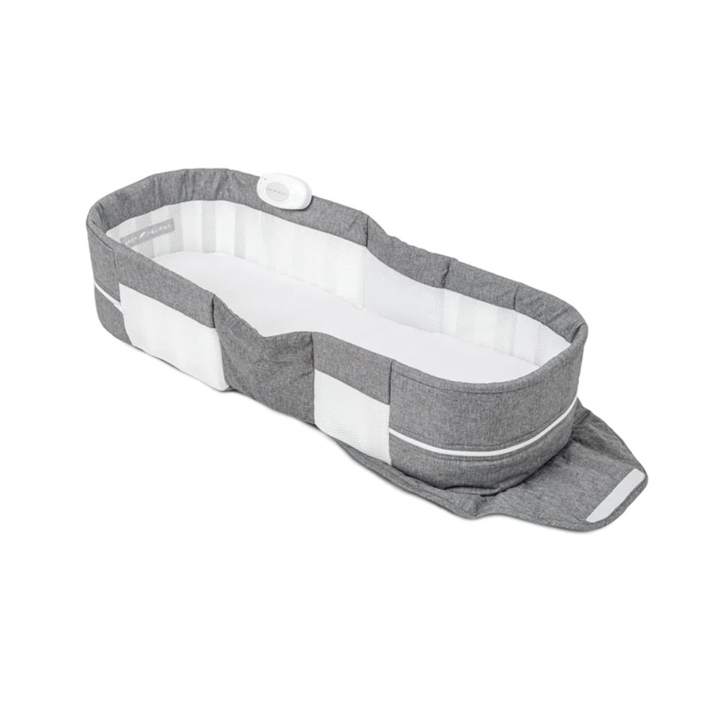 New in Box Snuggle Nest™ Harmony Portable Infant Lounger - Charcoal Tweed
